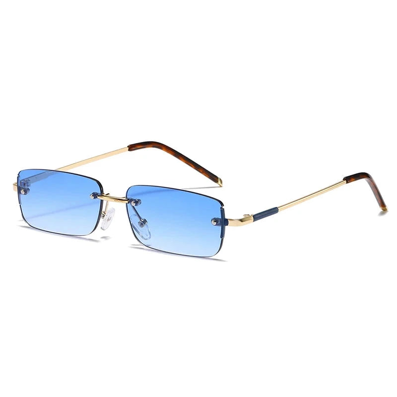 Óculos de Sol - Ibiza™ OC-225 Oak Vintage Dourado/ Azul 