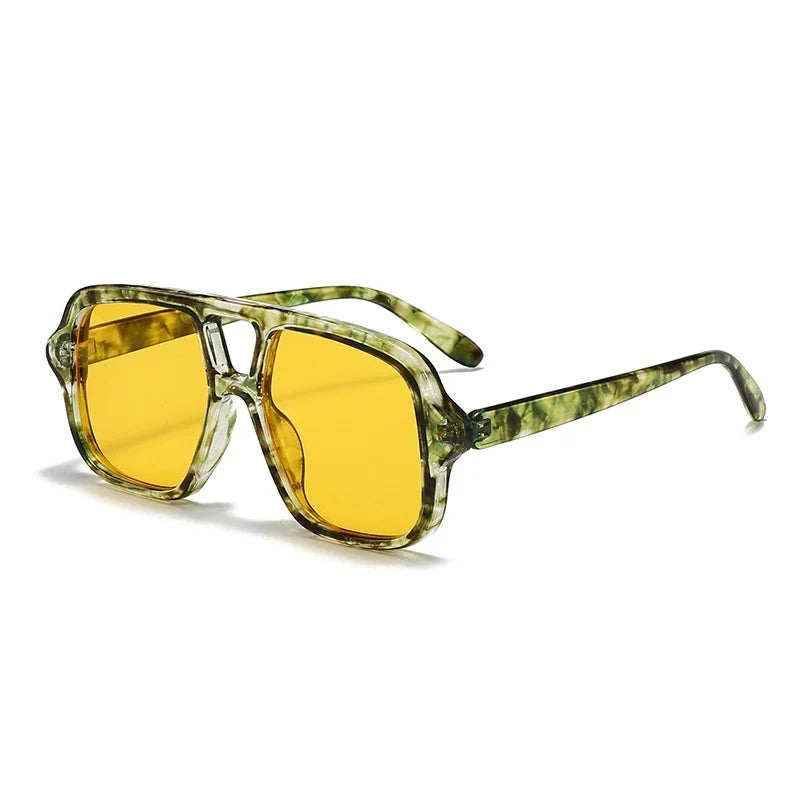 Óculos de Sol - Madison™ OC-178 Oak Vintage Verde/ Amarelo 