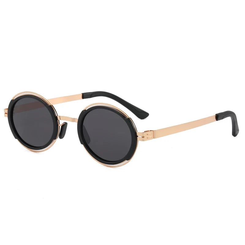 Óculos de Sol - Retrô Punk™ OC-182 Oak Vintage Dourado 