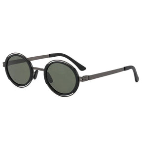 Óculos de Sol - Retrô Punk™ OC-182 Oak Vintage Grafite/ Verde escuro 