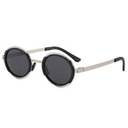 Óculos de Sol - Retrô Punk™ OC-182 Oak Vintage Prata/ Cinza 