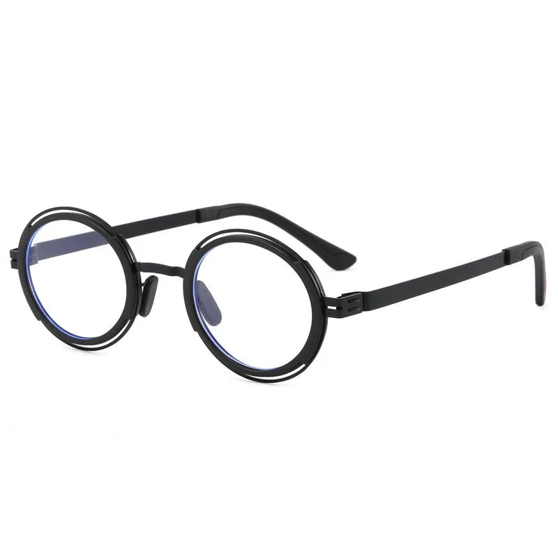 Óculos de Sol - Retrô Punk™ OC-182 Oak Vintage Preto/ Transparente 