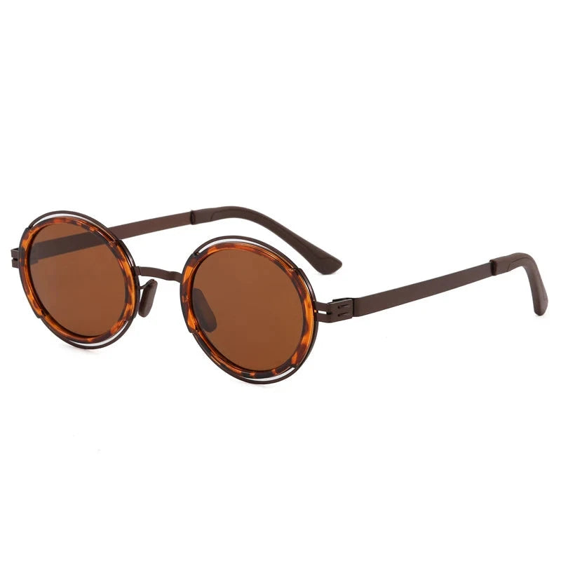 Óculos de Sol - Retrô Punk™ OC-182 Oak Vintage Tartaruga/ Chá 
