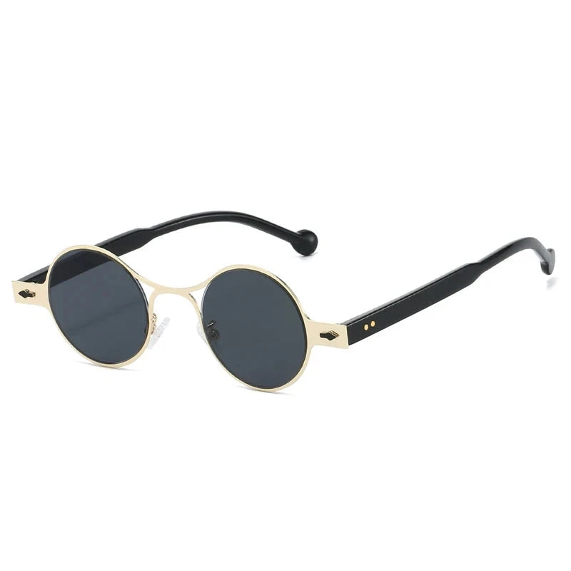 Óculos de Sol - Retrô Verona™ OC-184 Oak Vintage Preto/ Cinza 