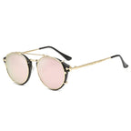 Óculos de Sol - Retroclip™ OC-187 Oak Vintage Dourado/ Rosa 