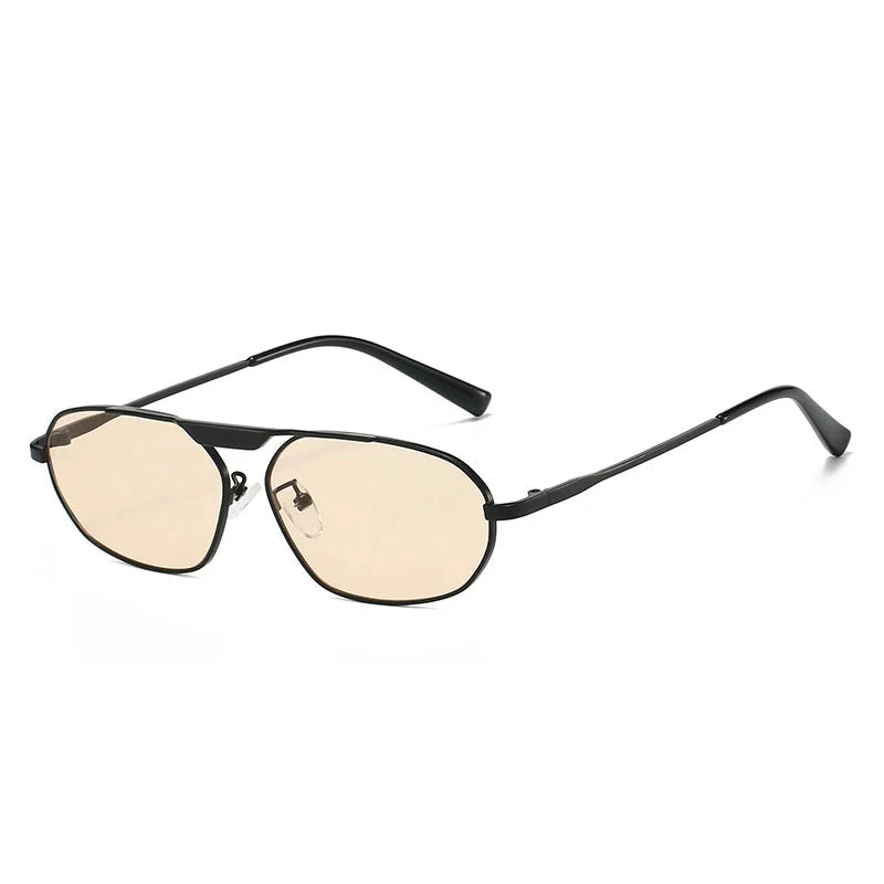 Óculos de Sol - Selena™ OC-172 Oak Vintage Preto/ Champanhe 