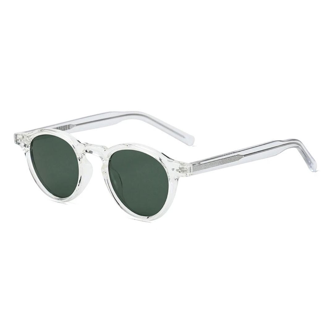Óculos de Sol - Trancoso™ OC-204 Oak Vintage Transparente/ Verde 