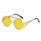 Óculos de Sol - Veopunk™ OC-181 Oak Vintage Dourado/ Amarelo 