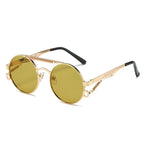 Óculos de Sol - Veopunk™ OC-181 Oak Vintage Dourado/ Verde-Amarelo 