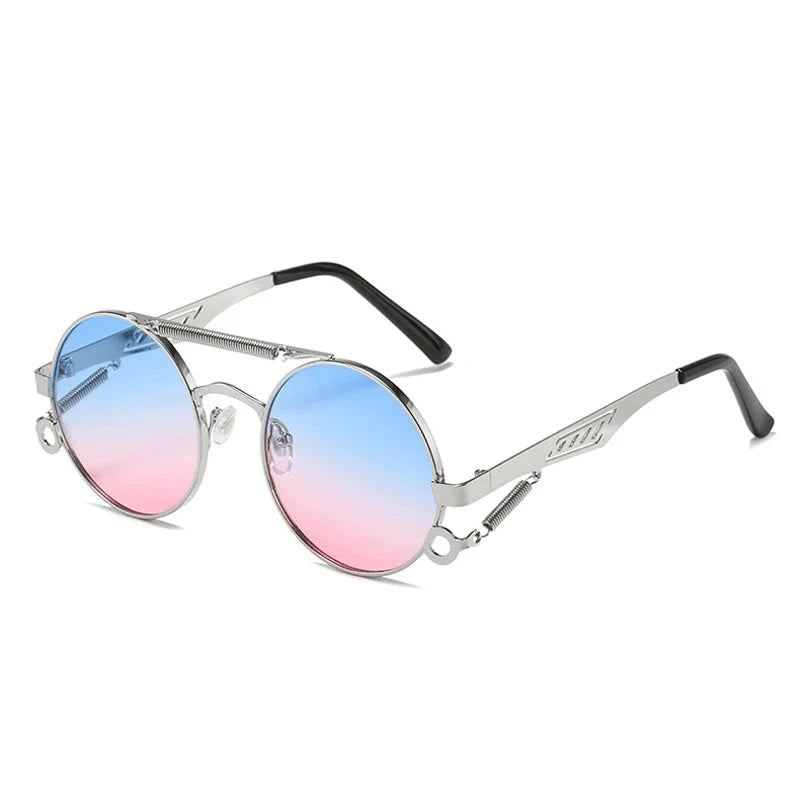 Óculos de Sol - Veopunk™ OC-181 Oak Vintage Prata/ Gradiente 