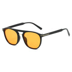 Óculos de Sol - Vintage Sampa™ OC-198 Oak Vintage Preto/ Laranja 