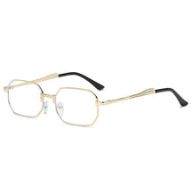Narrow Men&#39;s Sunglasses Fashion Rectangle Women metal Luxury Brand Sun glasses 2021 Classic Oculos Masculino Glasses UV400 0 Oak Vintage Dourado/ Transparente 