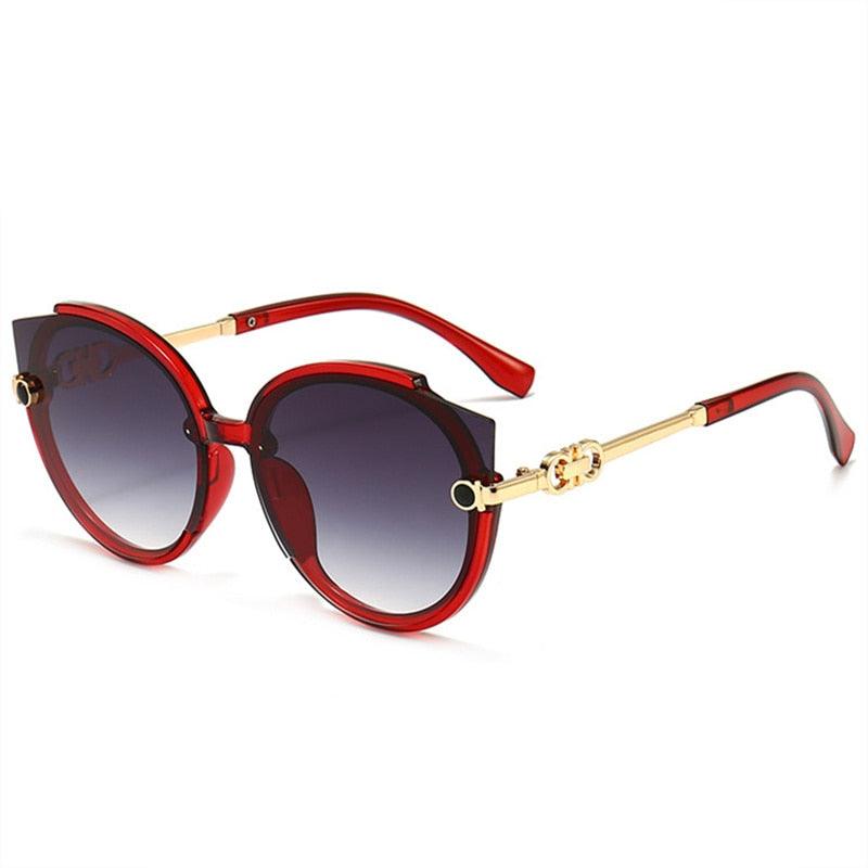 Óculos de Sol Avenue™ - UV400 (FRETE GRÁTIS) 0 Oak Vintage Vermelho 