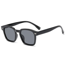 Óculos de Sol Boulevard™ - UV400 (FRETE GRÁTIS) C013 Oak Vintage Preto/ Cinza 