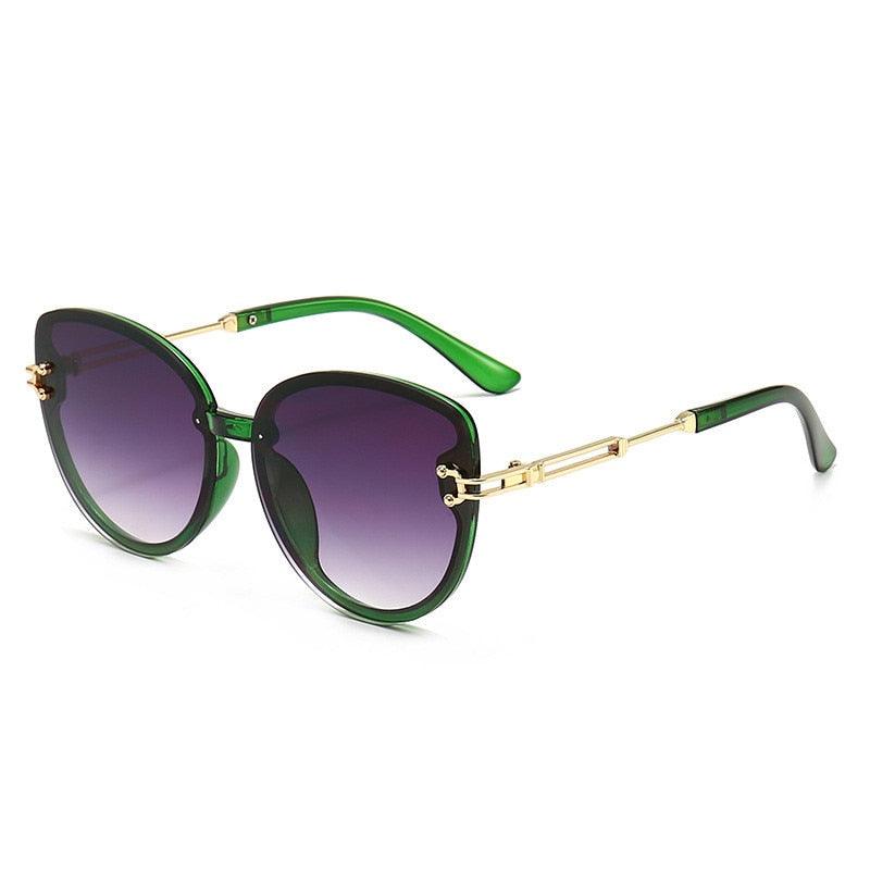 Óculos de Sol Broadway™ - UV400 (FRETE GRÁTIS) 0 Oak Vintage Verde 