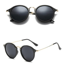 Óculos de Sol Bronx™ - UV400 (FRETE GRÁTIS) OC04 Oak Vintage Preto/Cinza 