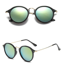 Óculos de Sol Bronx™ - UV400 (FRETE GRÁTIS) OC04 Oak Vintage Preto/Dourado 