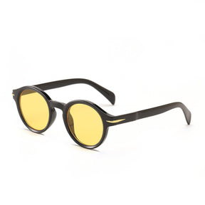 Óculos de Sol Brooklyn™ - UV400 (FRETE GRÁTIS) OC01 Oak Vintage Amarelo 
