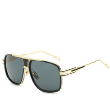 Óculos de Sol Chicago Premium™ - UV400 (FRETE GRÁTIS) 0 Oak Vintage Preto Dourado 