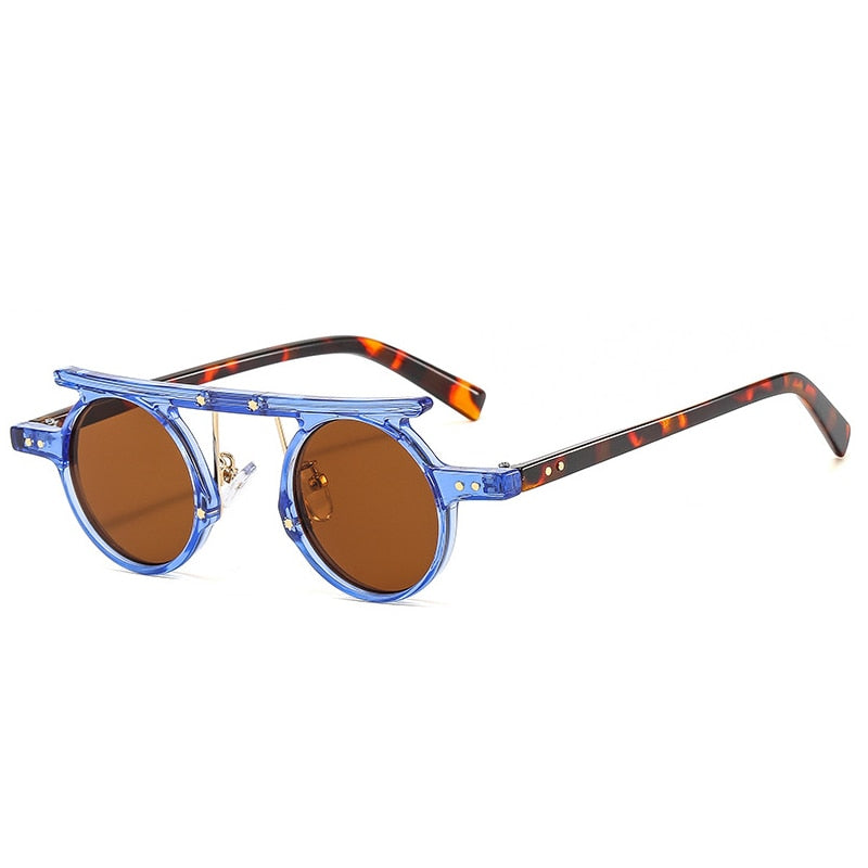 Óculos de Sol - Freedom™ - UV400 (FRETE GRÁTIS) 0 Oak Vintage Azul/ Chá 