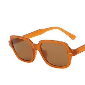 Óculos de Sol Júlia Premium™ - UV400 (FRETE GRÁTIS) OC02 Oak Vintage Marrom 