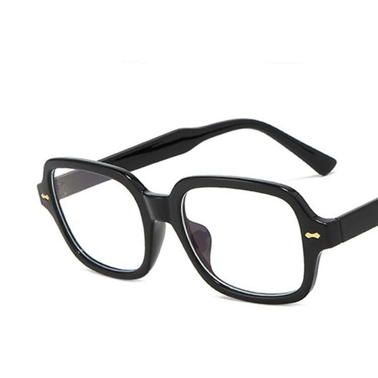 Óculos de Sol Júlia Premium™ - UV400 (FRETE GRÁTIS) OC02 Oak Vintage Preto/ Claro 
