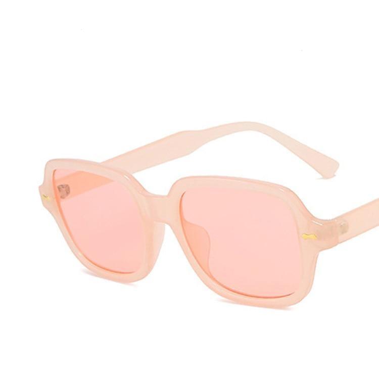 Óculos de Sol Júlia Premium™ - UV400 (FRETE GRÁTIS) OC02 Oak Vintage Rosa 