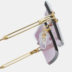 Óculos de Sol Letícia Premium™ - UV400 (FRETE GRÁTIS) 0 Oak Vintage 