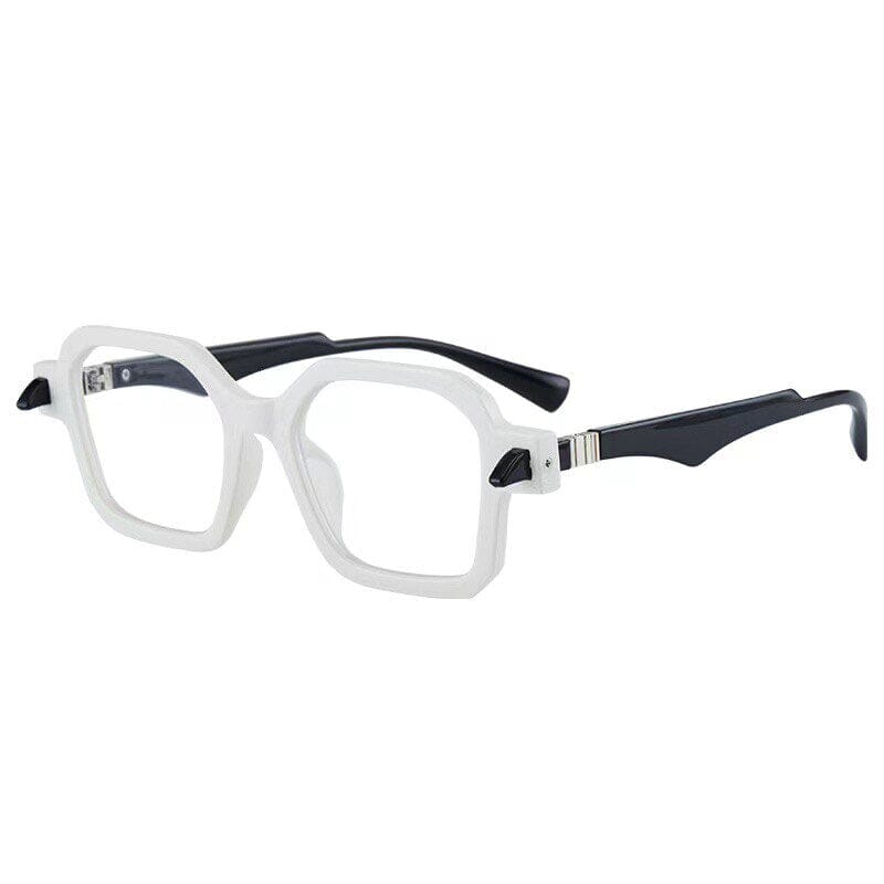 Óculos de Sol - Madrid™ - UV400 (FRETE GRÁTIS) 0 Oak Vintage White black clear As the picture 