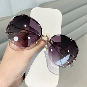 Óculos de Sol Marizza Premium™ - UV400 (FRETE GRÁTIS) 0 Oak Vintage Cinza Gradiente 