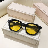 Óculos de Sol Miami™ - UV400 (FRETE GRÁTIS) 0 Oak Vintage Preto/ Amarelo 