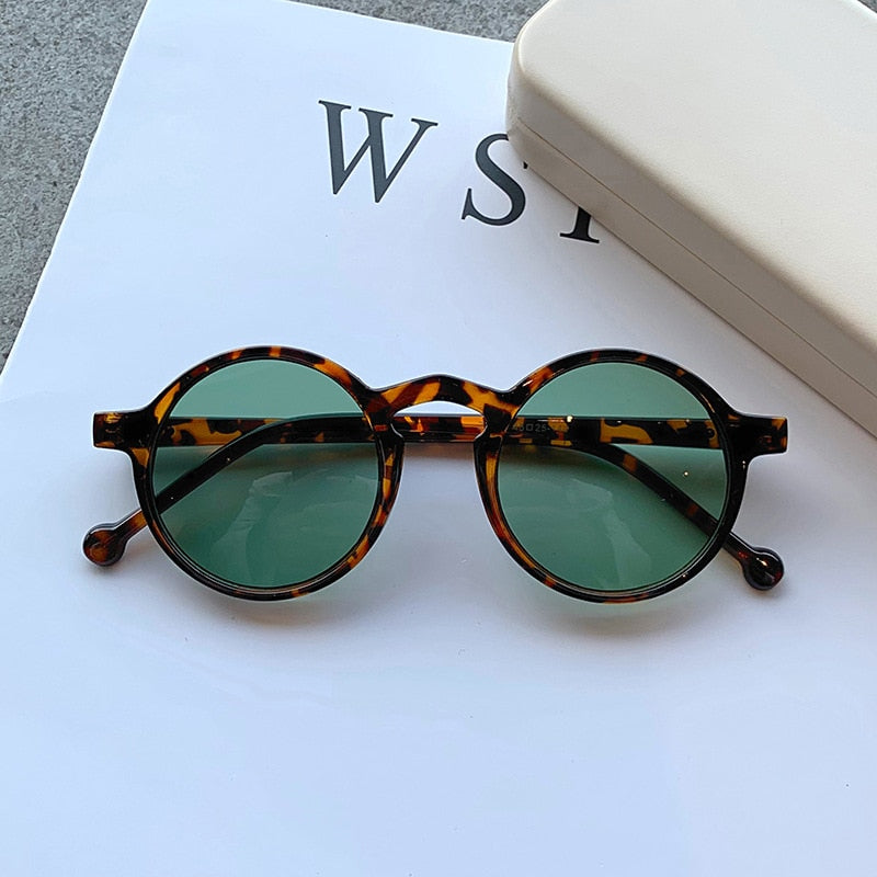 Óculos de Sol Nova York™ - UV400 (FRETE GRÁTIS) OC06 Oak Vintage Tartaruga/ Verde 