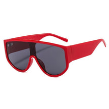 Óculos de Sol - Plaza™ - UV400 (FRETE GRÁTIS) 0 Oak Vintage Vermelho/Cinza 