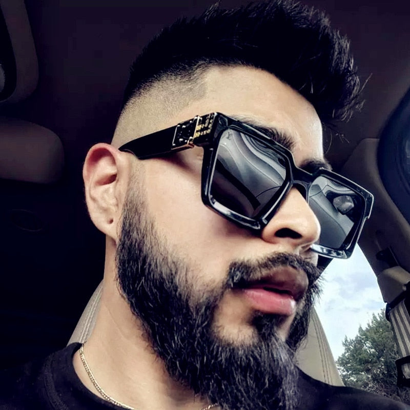 Óculos de Sol Quadrado- Pike™ - UV400 (FRETE GRÁTIS) 0 Oak Vintage 