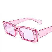 Óculos de Sol - Quadrado Vintage Premium™ - UV400 (FRETE GRÁTIS) OC07 Oak Vintage Roxo 