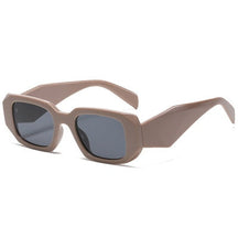 Óculos de Sol Retangular - Jade™ - UV400 (FRETE GRÁTIS) 0 Oak Vintage Marrom/ Cinza 