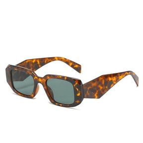 Óculos de Sol Retangular - Jade™ - UV400 (FRETE GRÁTIS) 0 Oak Vintage Tartaruga/ Cinza 