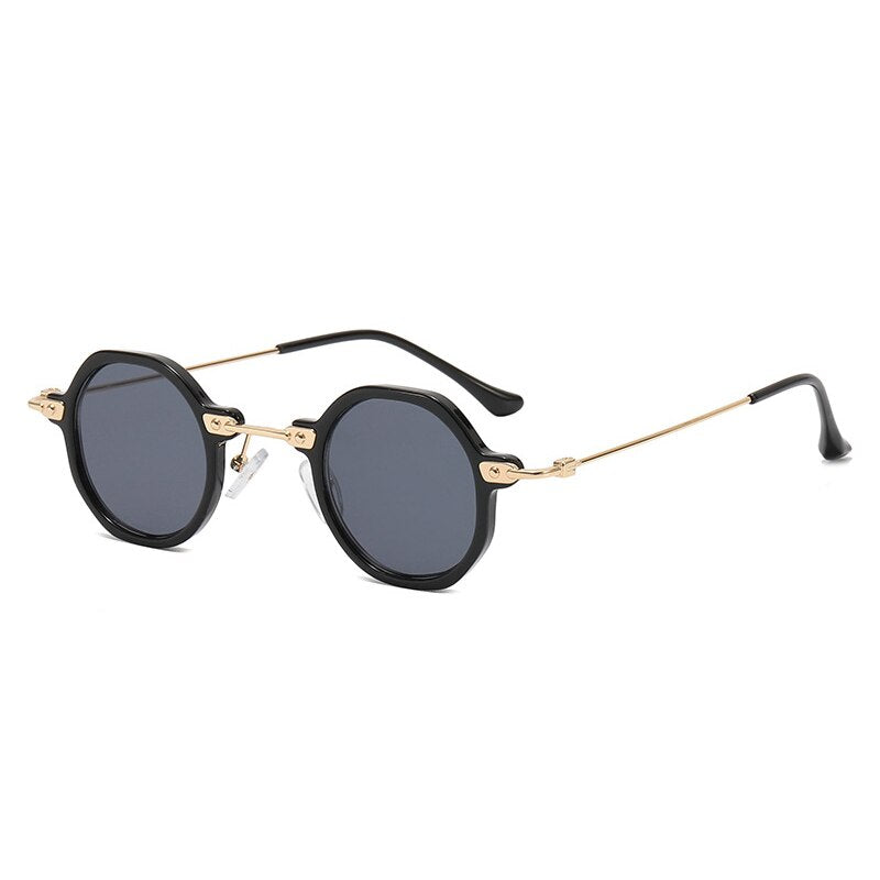 Óculos de Sol Retrô - Fifth™ - UV400 (FRETE GRÁTIS) 0 Oak Vintage Preto/ Cinza 