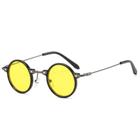 Óculos de Sol - Retro Grace™ - UV400 (FRETE GRÁTIS) 0 Oak Vintage Preto/ Amarelo 