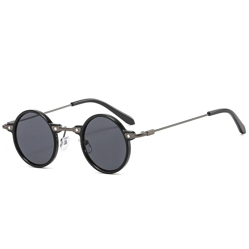 Óculos de Sol - Retro Grace™ - UV400 (FRETE GRÁTIS) 0 Oak Vintage Preto/ Cinza 