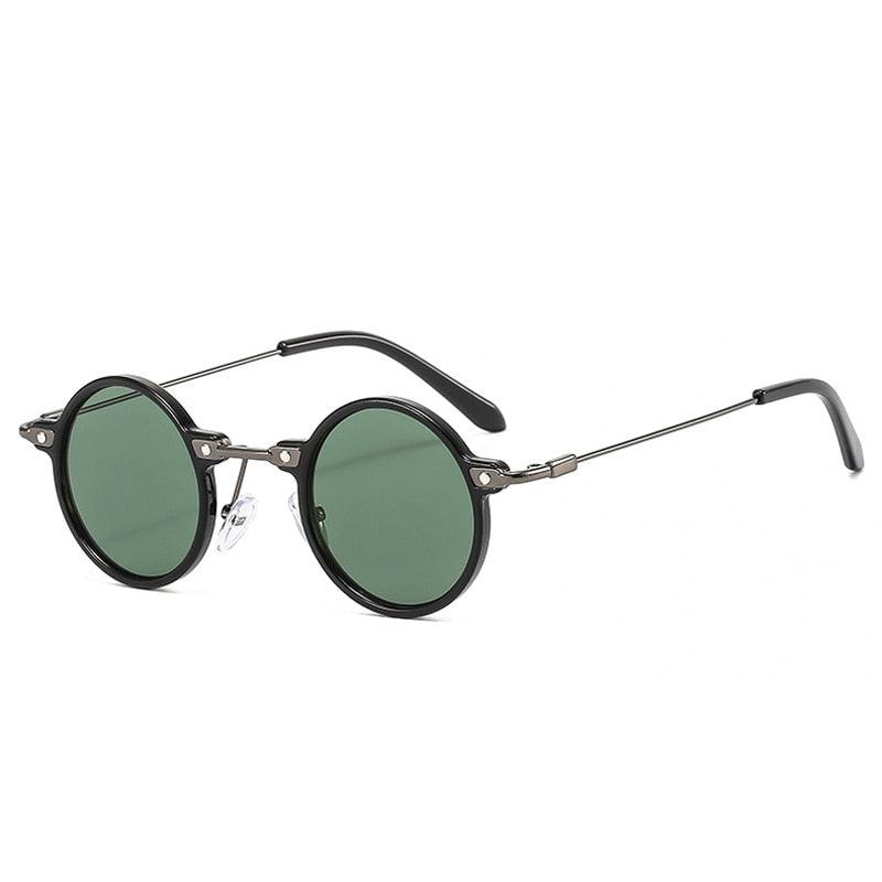Óculos de Sol - Retro Grace™ - UV400 (FRETE GRÁTIS) 0 Oak Vintage Preto/ Verde Militar 