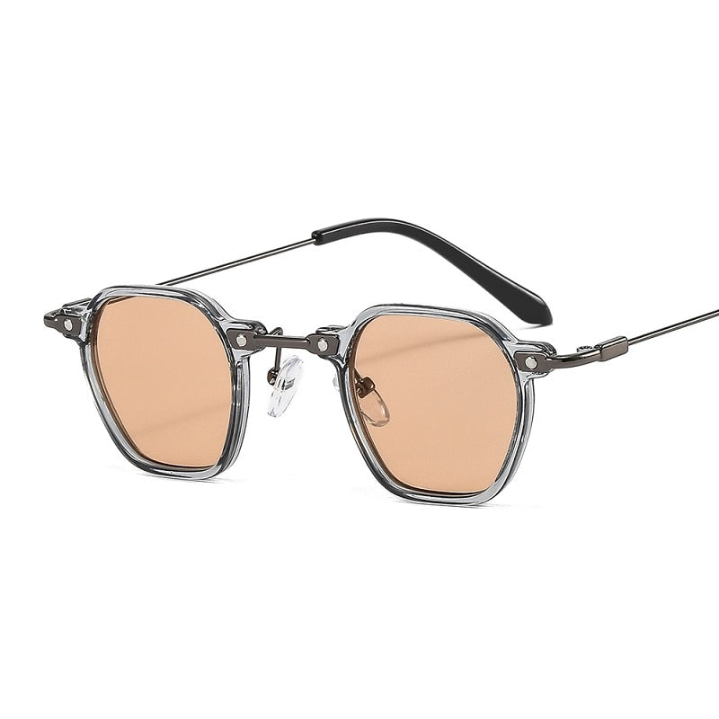 Óculos de Sol - Retrô Prime™ - UV400 (FRETE GRÁTIS) 0 Oak Vintage Cinza/ Champanhe 