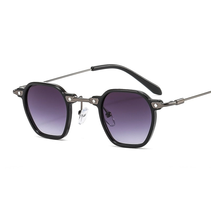Óculos de Sol - Retrô Prime™ - UV400 (FRETE GRÁTIS) 0 Oak Vintage Preto/ Cinza Gradiente 