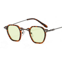 Óculos de Sol - Retrô Prime™ - UV400 (FRETE GRÁTIS) 0 Oak Vintage Tartaruga/ Amarelo + Verde 