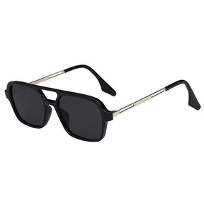 Óculos de Sol - Veneza™ - UV400 (FRETE GRÁTIS) C015 Oak Vintage Preto/ Cinza 