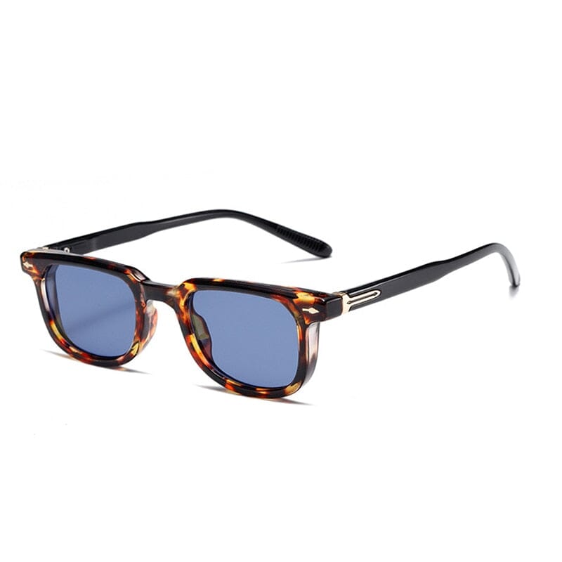 Óculos de Sol - Vintage Azure™ - UV400 (FRETE GRÁTIS) 0 Oak Vintage Leopardo/Azul 