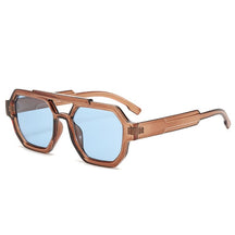 Óculos de Sol - Vintage Brookside™ - UV400 (FRETE GRÁTIS) 0 Oak Vintage Castanho/ Azul 