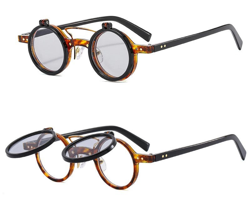Óculos de Sol - Vintage Calle™ - UV400 (FRETE GRÁTIS) 0 Oak Vintage Preto Tartaruga/ Cinza Claro 