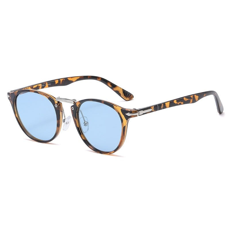 Óculos de Sol - Vintage Crosby™ - UV400 (FRETE GRÁTIS) 0 Oak Vintage Tartaruga/ Azul 