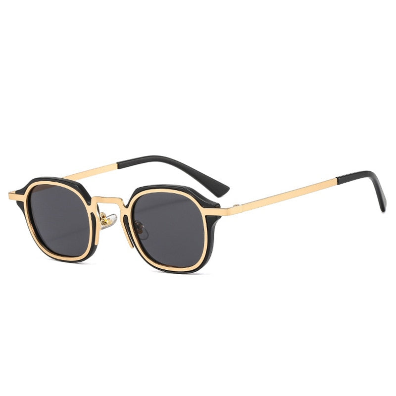 Óculos de Sol - Vintage Horizon™ - UV400 (FRETE GRÁTIS) 0 Oak Vintage Preto/ Dourado/ Cinza 